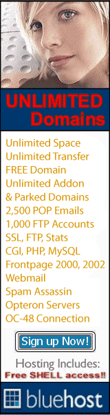 Bluehost.com Web Hosting $6.95